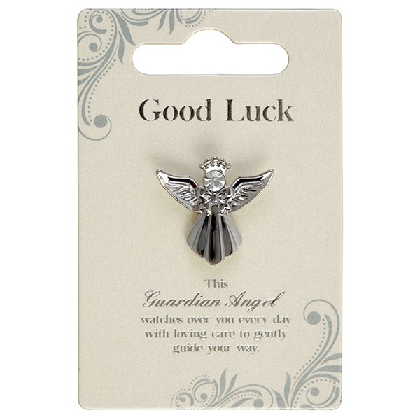 Guardian Angel Pin Good Luck