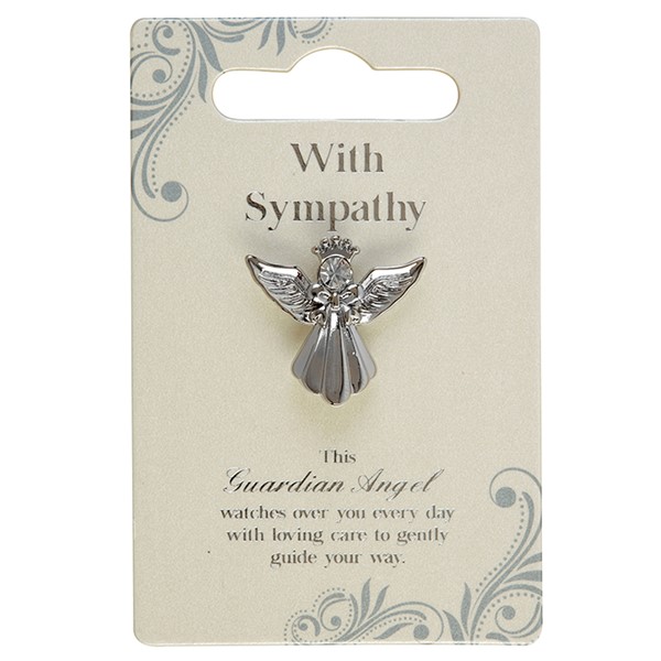 Guardian Angel Pin With Sympathy