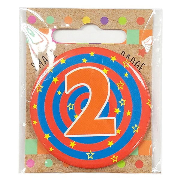 Party Small Tin Badge 2