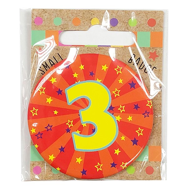 Party Small Tin Badge 3