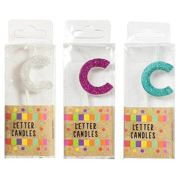 Party Initial Candle C