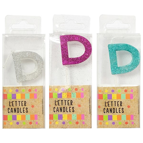 Party Initial Candle D