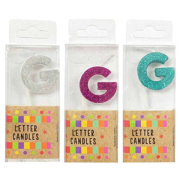 Party Initial Candle G