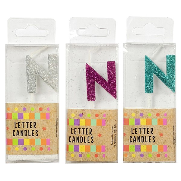 Party Initial Candle N