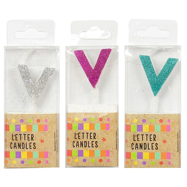 Party Initial Candle V