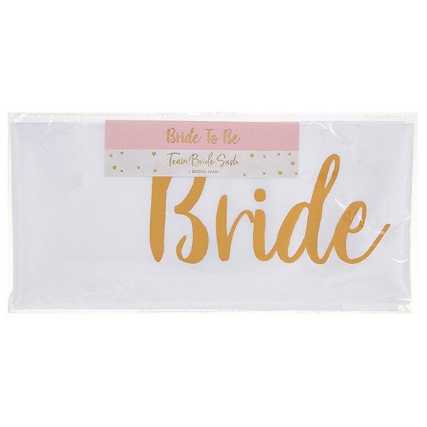 Party Bride Sash