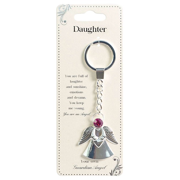 Guardian Angel Keychain Daughter