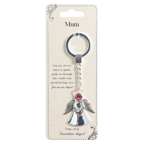 Guardian Angel Keychain Mum