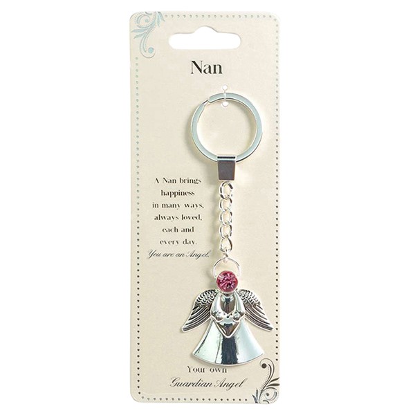 Guardian Angel Keychain Nan
