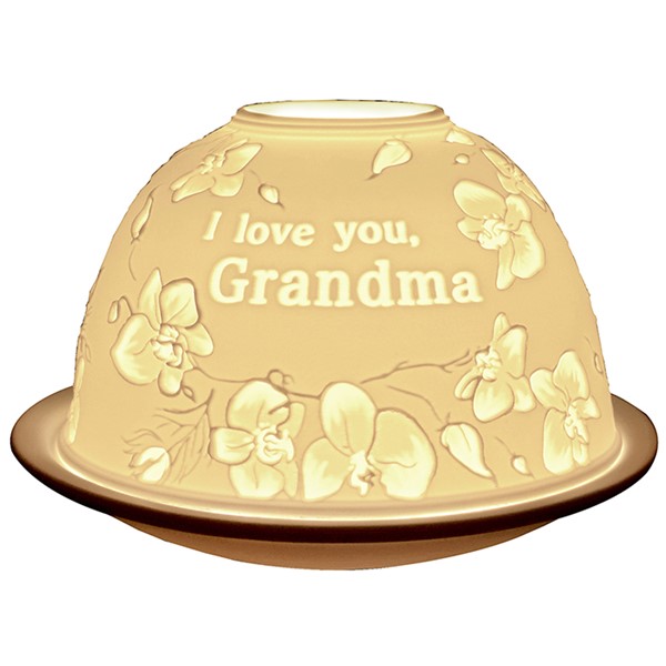 Nordic Lights Candle Shade Grandma Floral