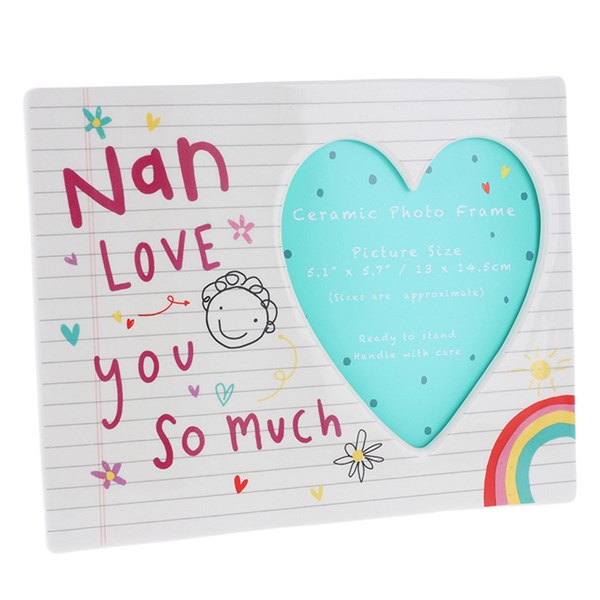 School Book Frame Nan