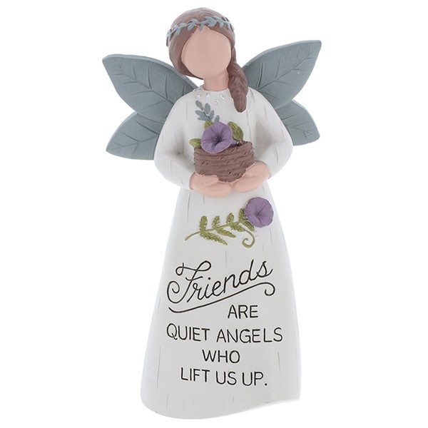 Garden Angel With Flower Pot