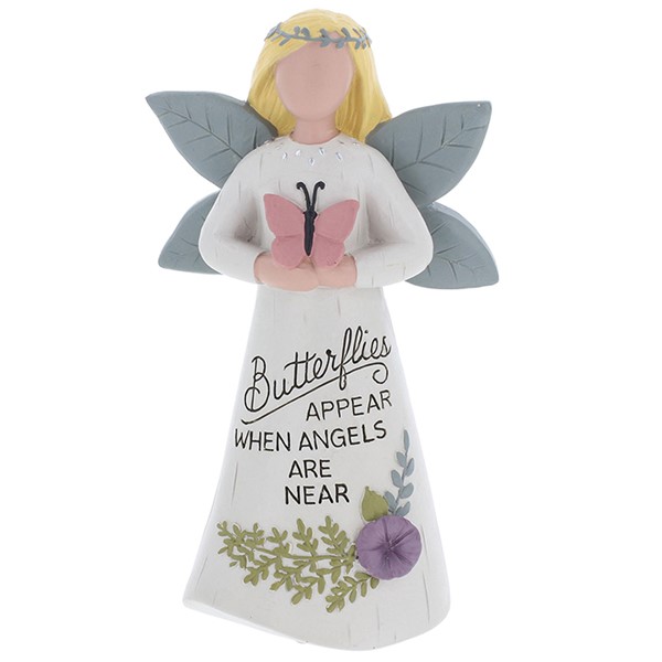 Garden Angel With Butterfly