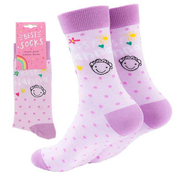 Scribble Socks Nanna