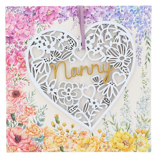 Etched Wooden Plaque Nanny