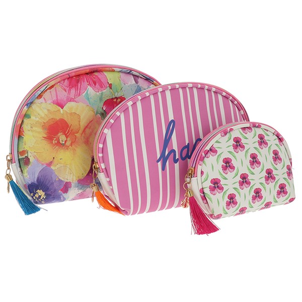 Pansy Makeup Bag