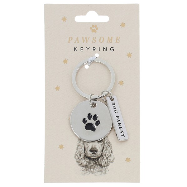 Pawsome Dog Keyring