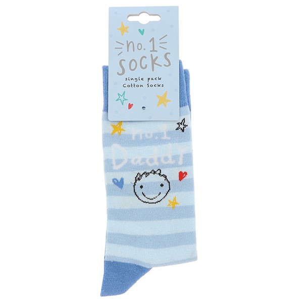 Scribbles Daddy Socks