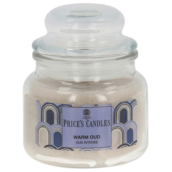 Price's Candles In The Mood Warm Oud Small Jar