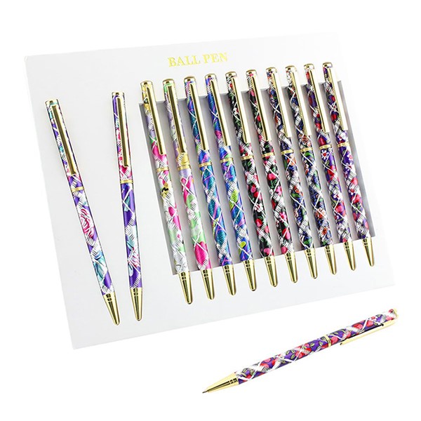 Laser Cut Floral Swirl Pen