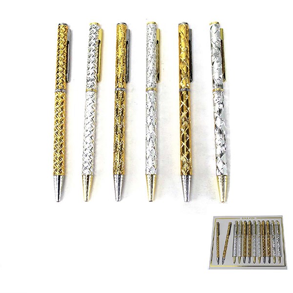 Laser Cut Pen Gold/silver