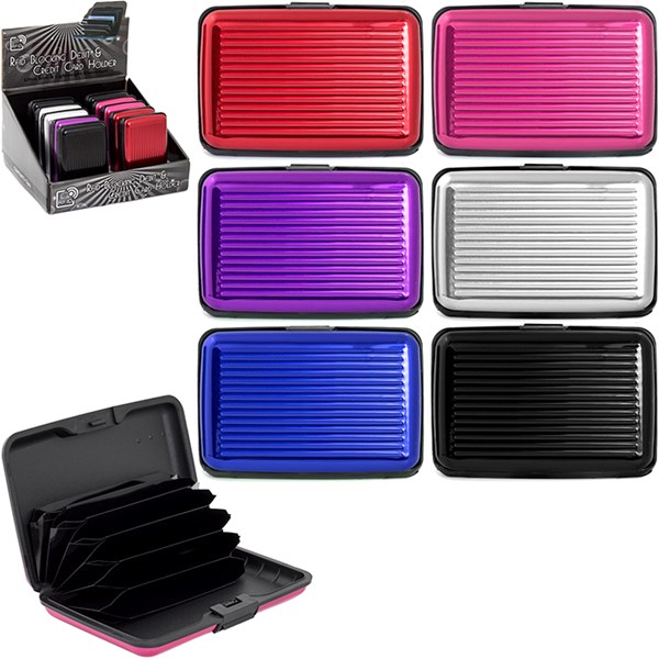 Bright Metal Credit Card Holder