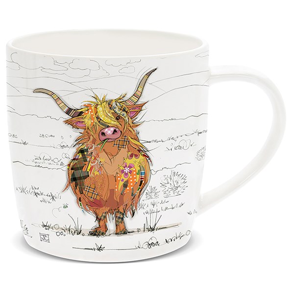 Bug Art Mug Hamish Highland Cow