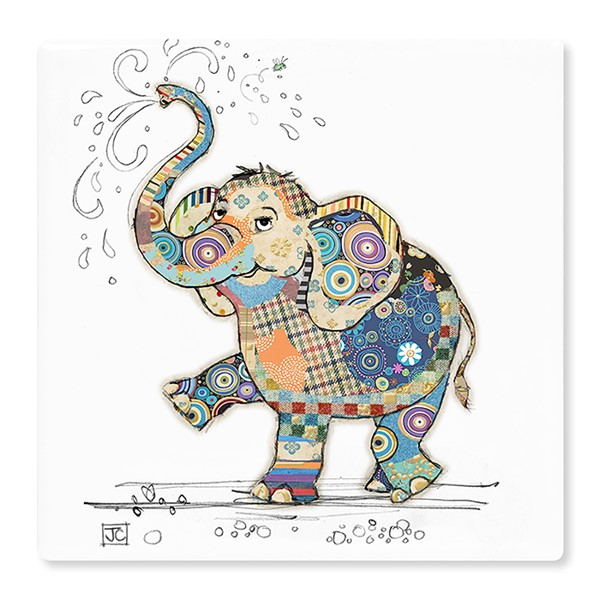 Bug Art Coaster Eddie Elephant