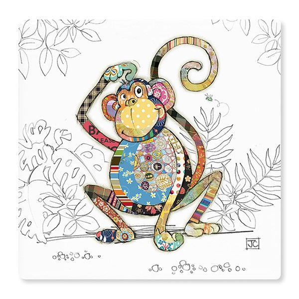 Bug Art Coaster Monty Monkey