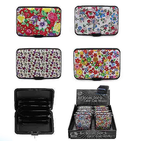 Floral Credit Card Holder