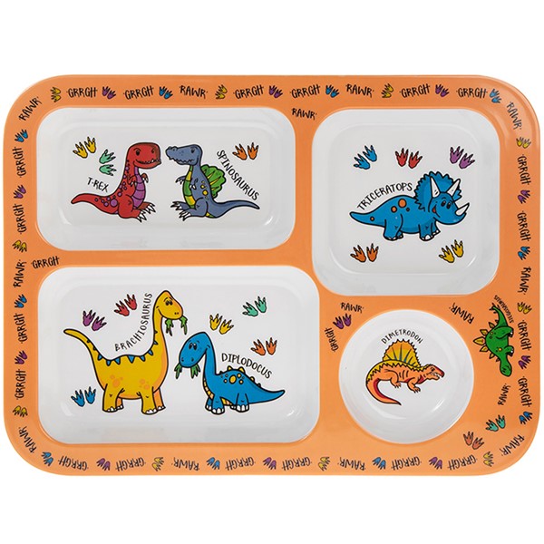 Little Stars Dinosaur Meal Tray
