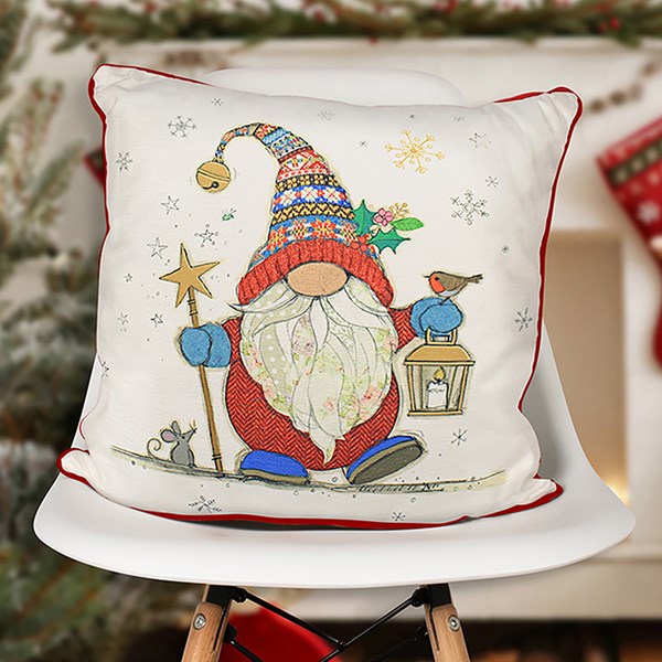 Xmas Bug Art Cushion Gonk