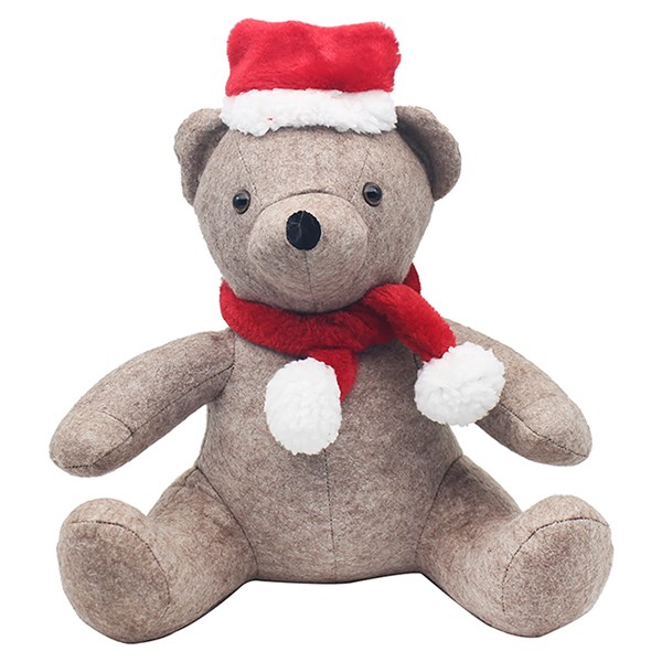 Xmas Doorstop Teddy
