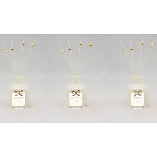 Heart Want For Xmas Diffuser Set of 3 White