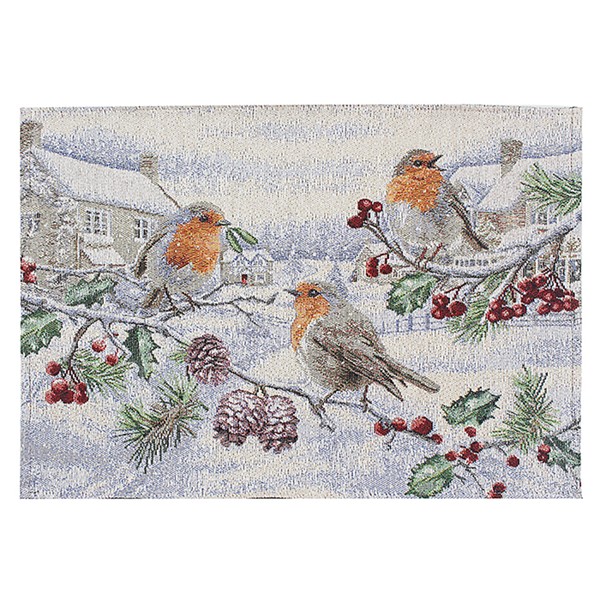 Macneil Xmas Robins Placemat
