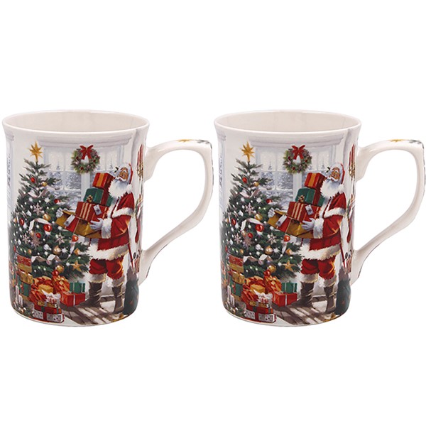 Macneil Santa Mug Gift Box Set of 2