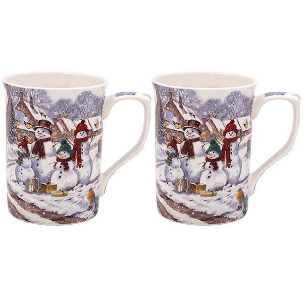Macneil Snowman Mug Gift Box Set of 2