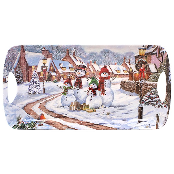 Macneil Snowman Medium Tray