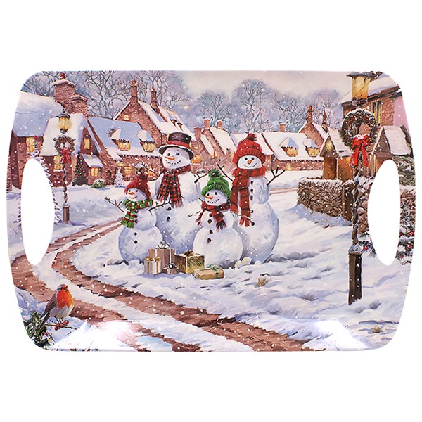 Macneil Snowman Large Tray