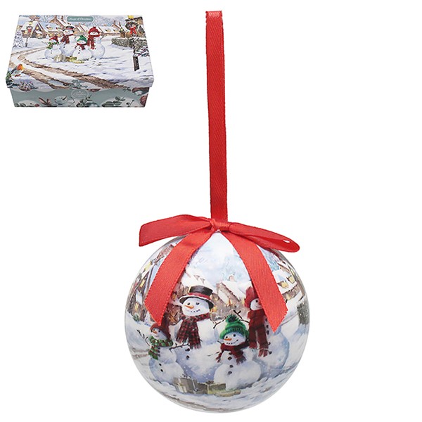 Macneil Snowman Baubles Set of 6