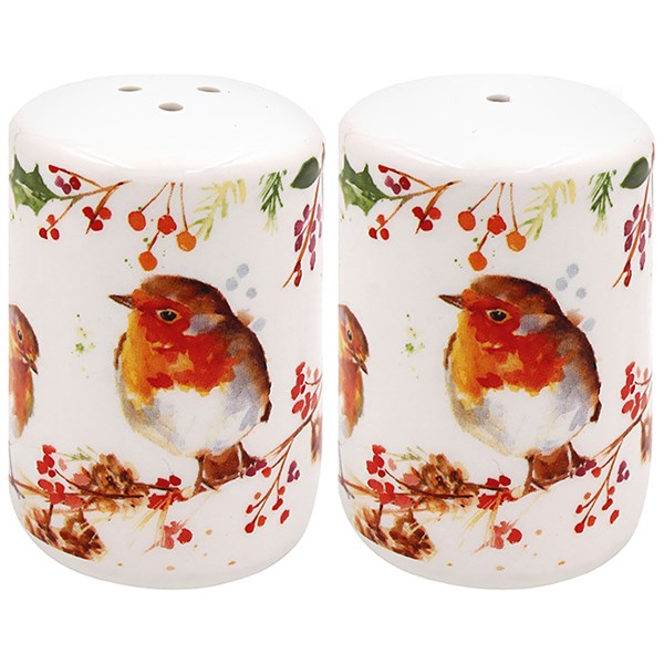 Jennifer Rose Winter Robin Salt & Pepper