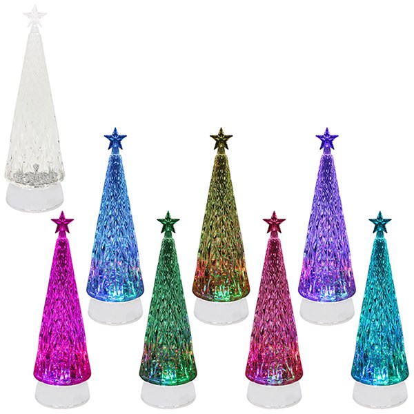 Glitter Light Christmas Tree Small
