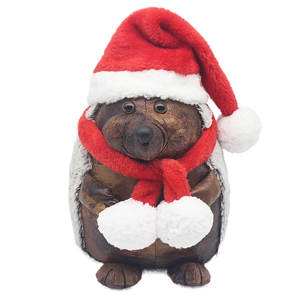 Xmas Antique Pal Doorstop Hedgehog