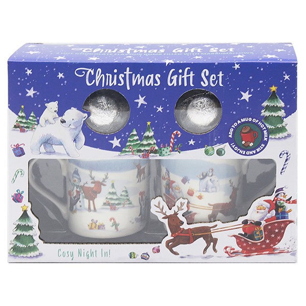 Winter Wonderland Chocolate Bomb & Mug Set of 2