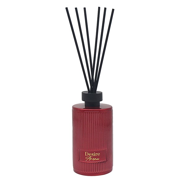 Xmas Diffuser Wood Lid Red Medium