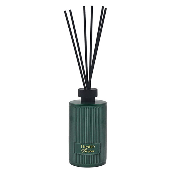 Xmas Diffuser Wood Lid Green Medium