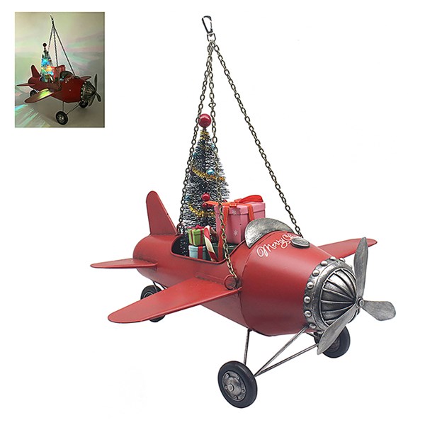 Christmas Transport LED Aeroplane