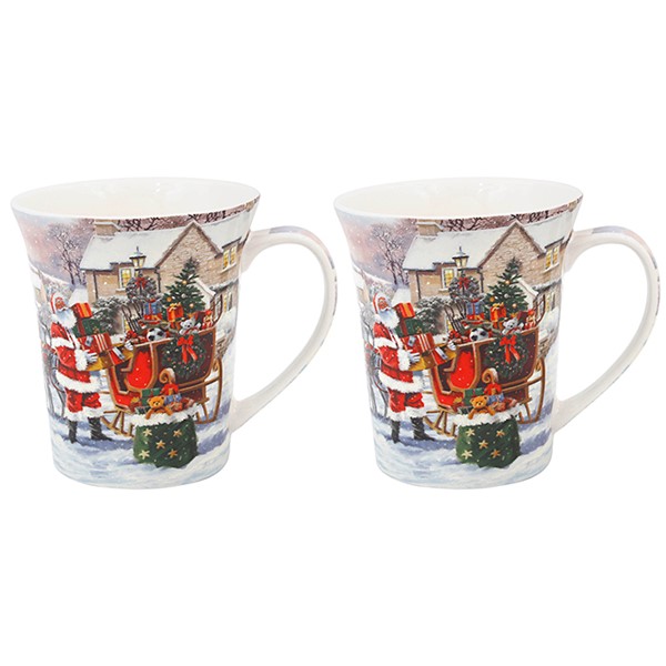Macneil Santa Mug Set of 2