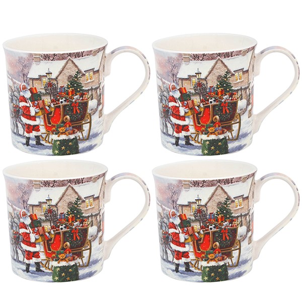 Macneil Santa Mug Set of 4