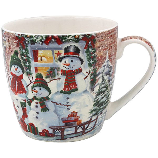 Macneil Snowmen Breakfast Mug